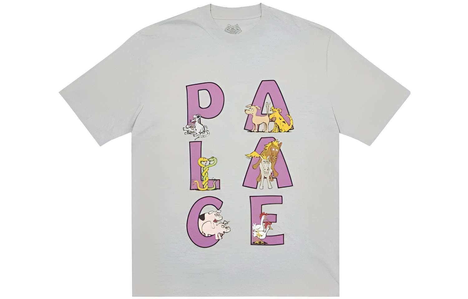 PALACE FW22 Session T-shirt Grey Marl T
