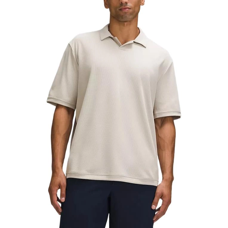 lululemon Textured Mesh Short-Sleeve Polo