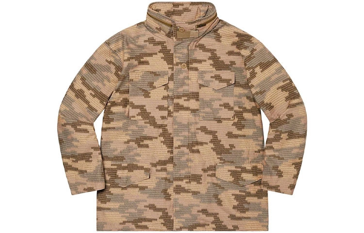 Supreme SS21 Week 3 Logo Camo M-65 Jacket M-65