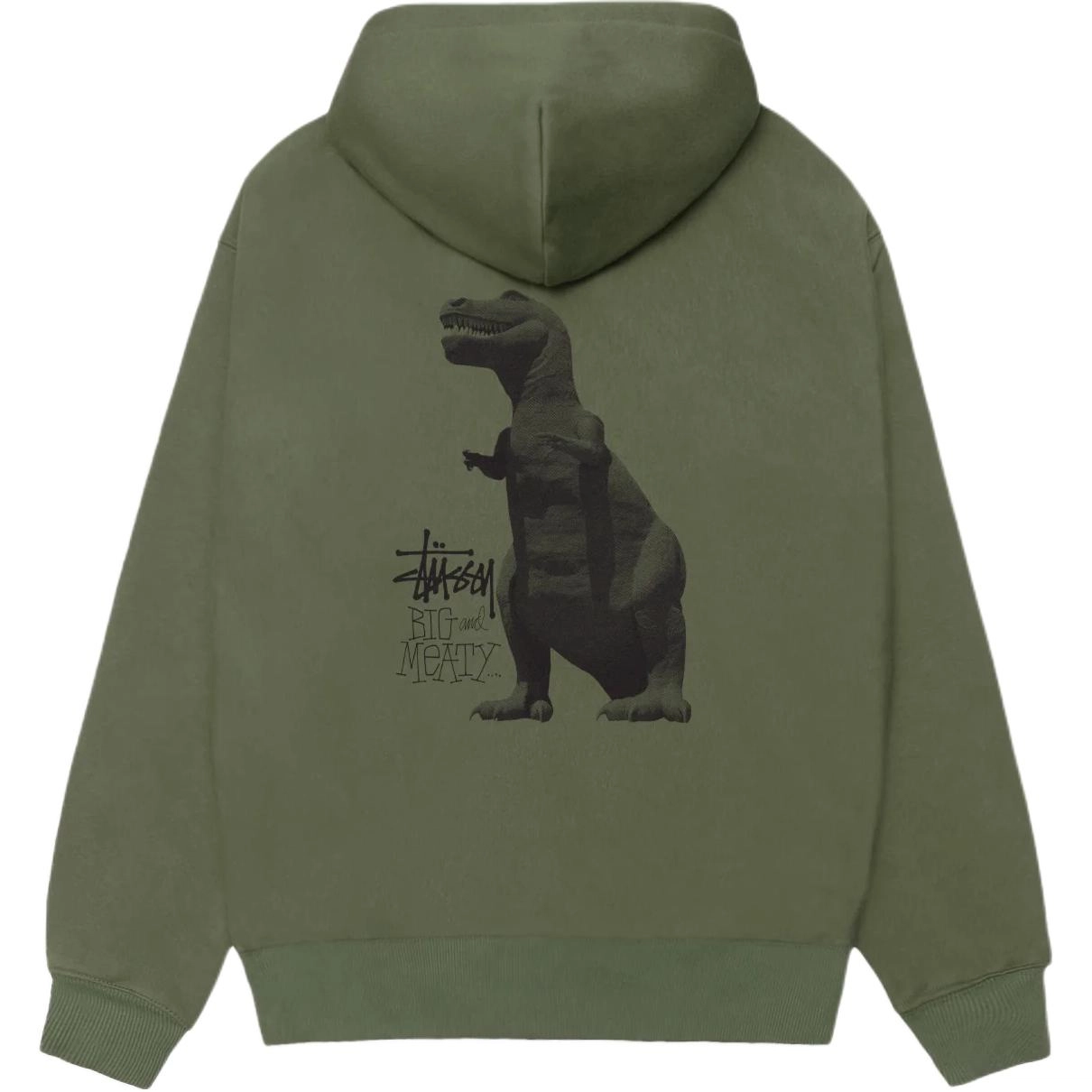 Stussy SS25 BIG MEATY ZIP HOODIE