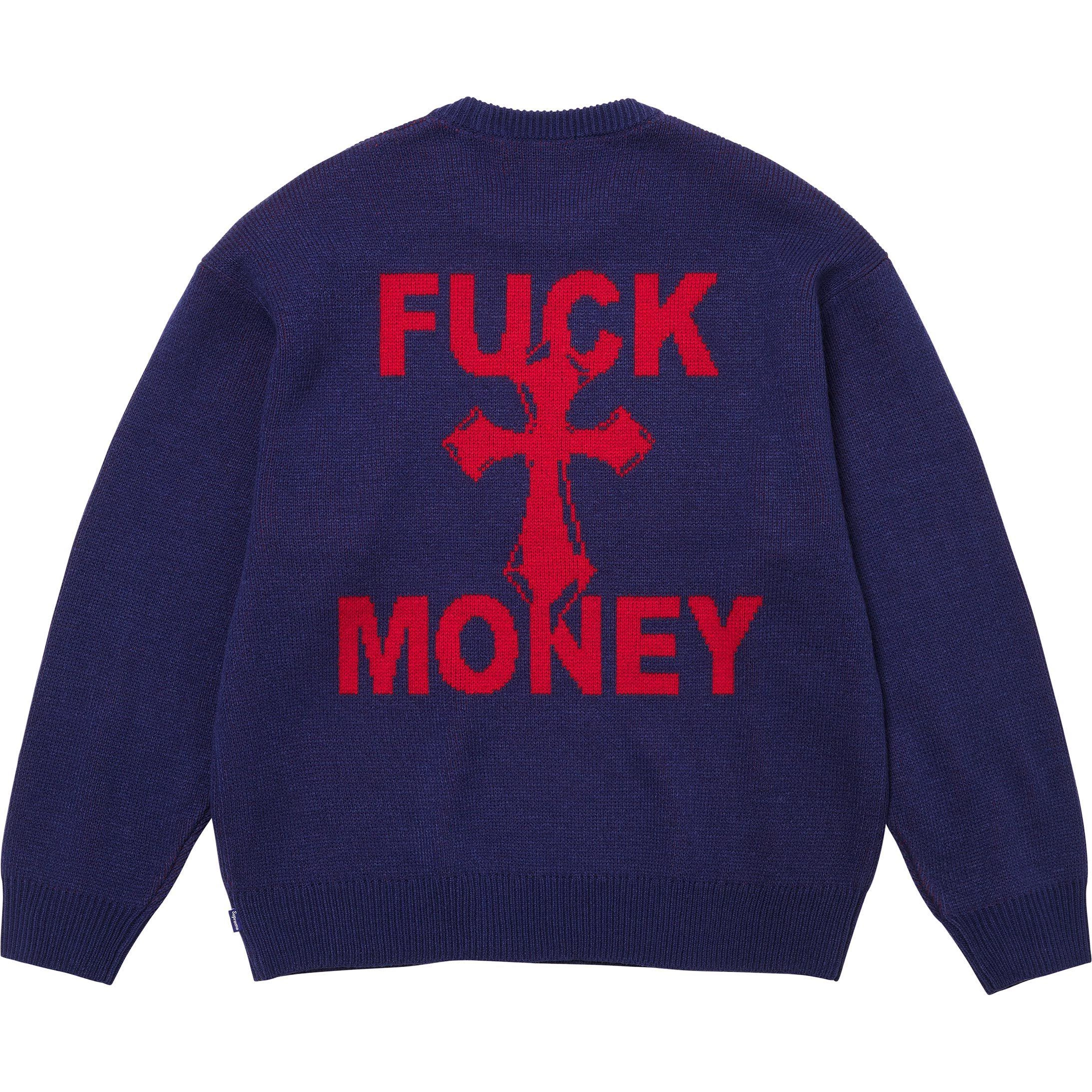 Supreme FW24 WEEK12 Money Sweater logo