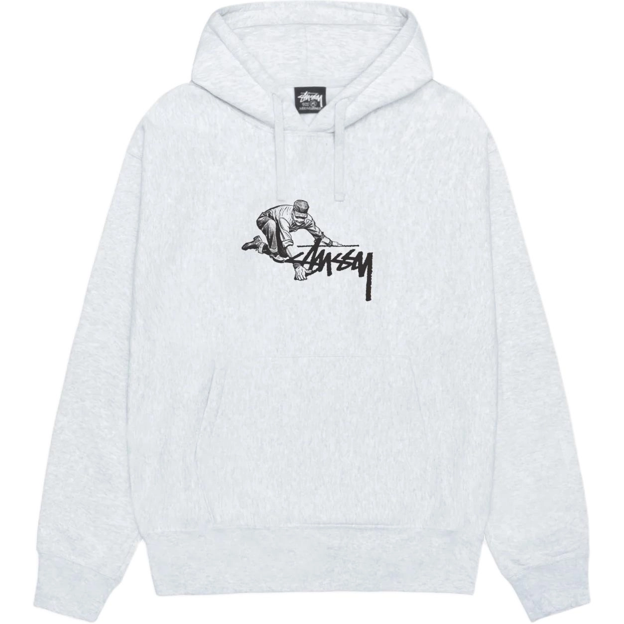 Stussy FW24 WORKER HOODIE logo