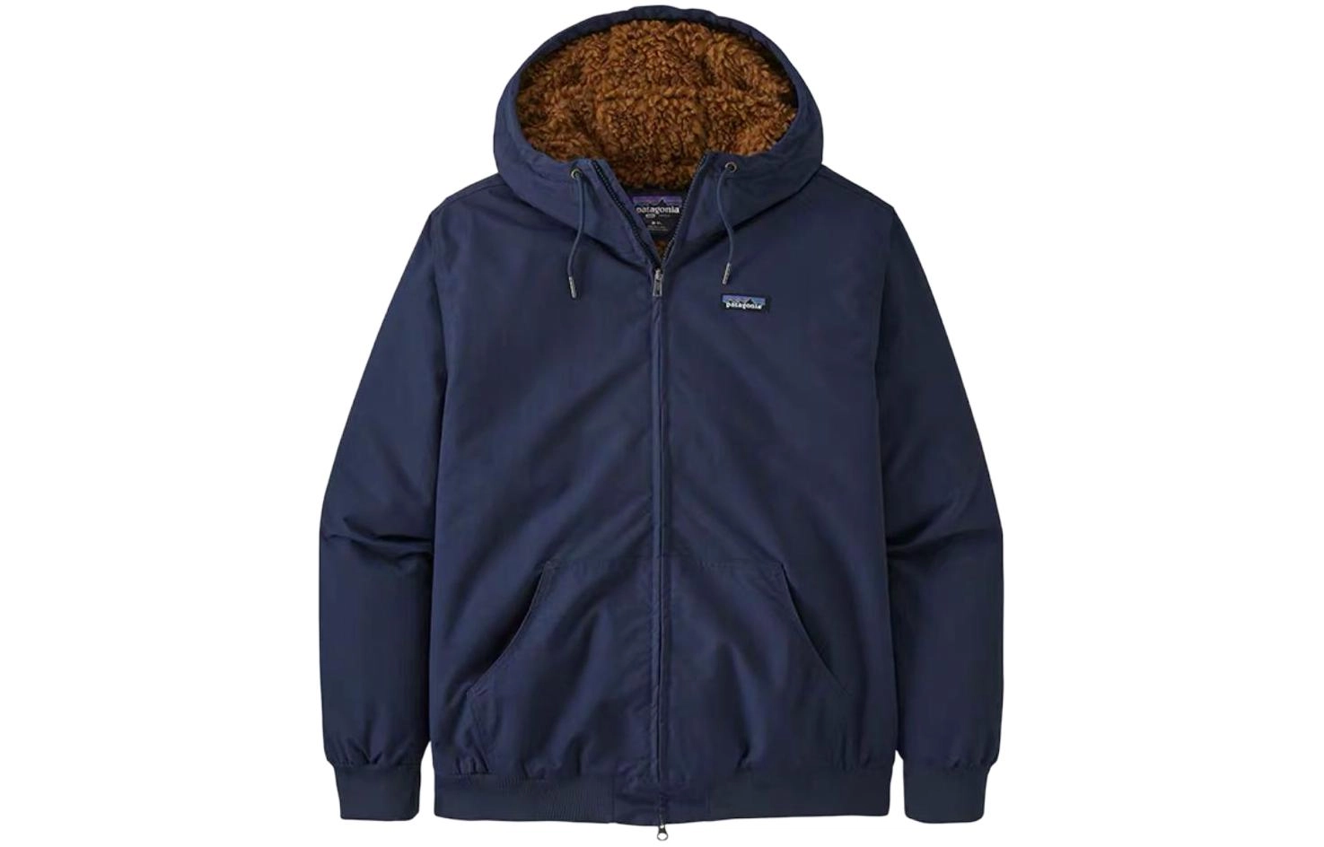 patagonia Lined Isthmus Hoody Logo