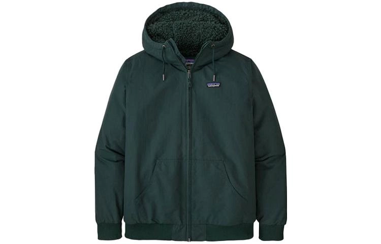 patagonia Lined Isthmus Hoody Logo