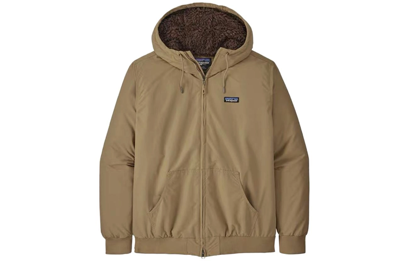 patagonia Lined Isthmus Hoody Logo