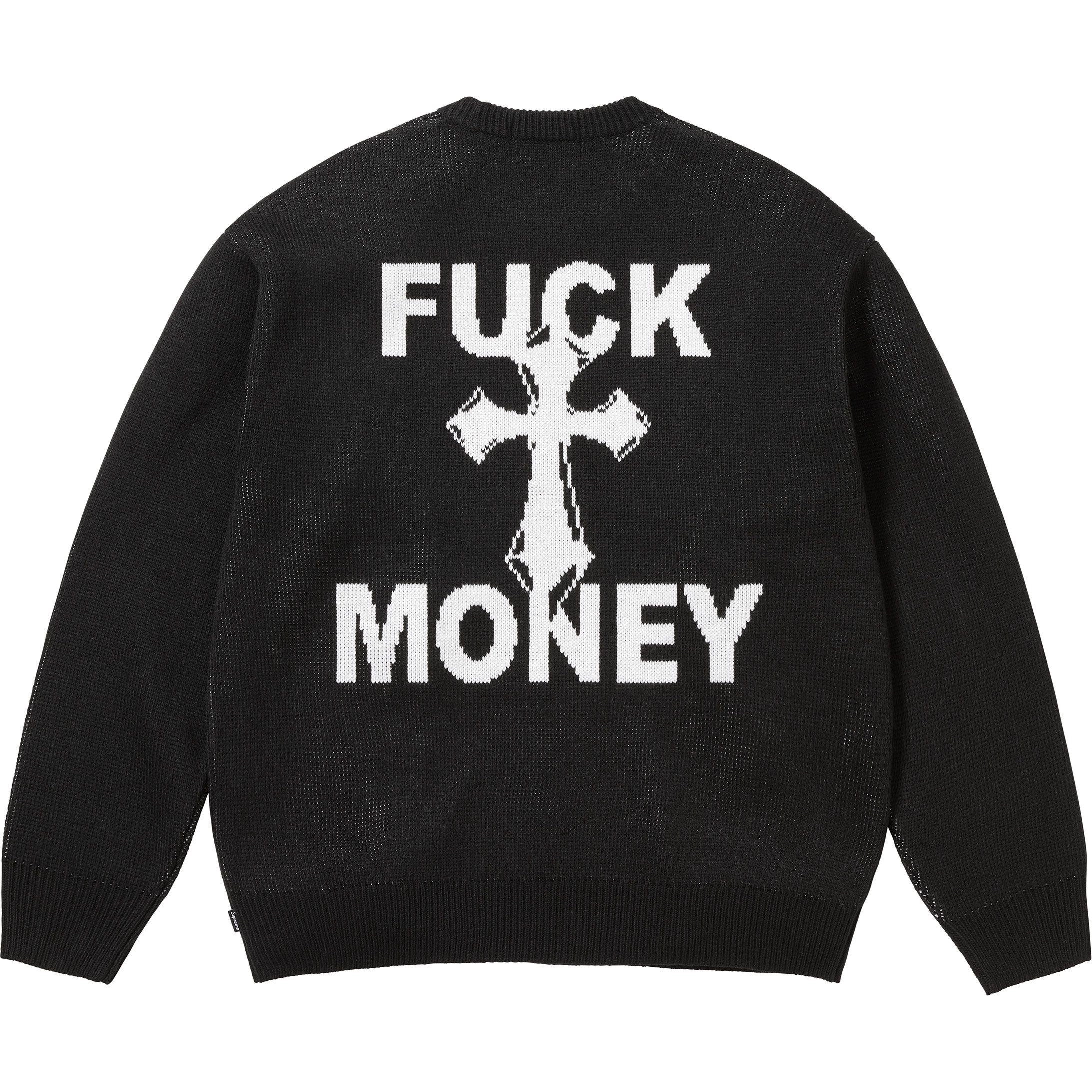 Supreme FW24 WEEK12 Money Sweater logo