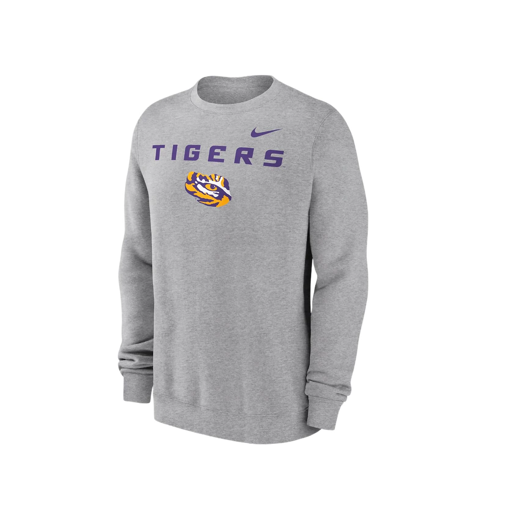 Nike LSU Men's College Pullover Crew