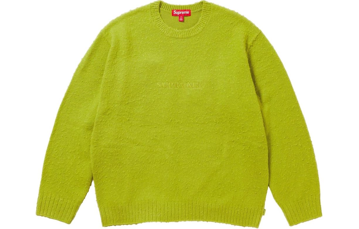 Supreme FW23 WEEK18 PILLED SWEATER Logo