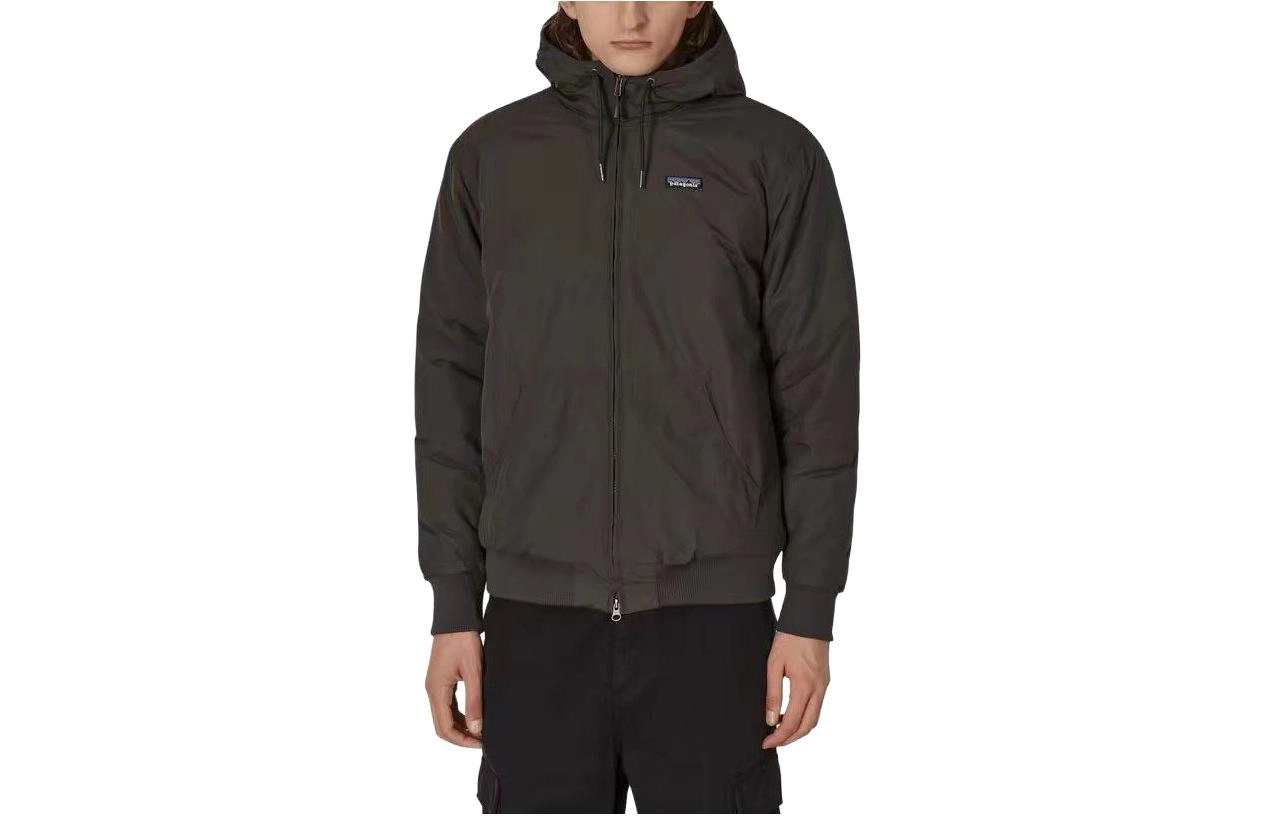patagonia Lined Isthmus Hoody Logo