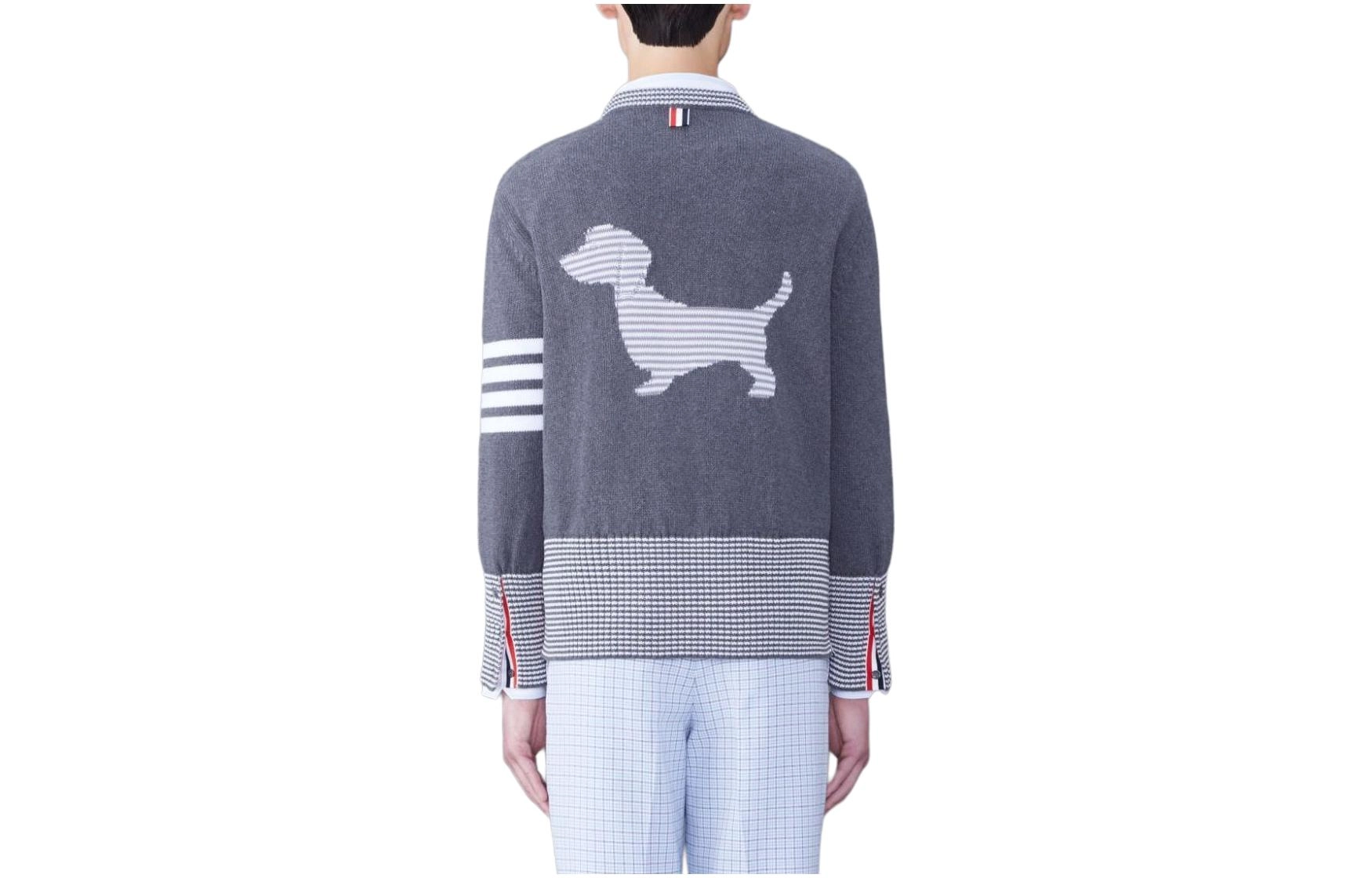 THOM BROWNE Cotton Hector Pullover