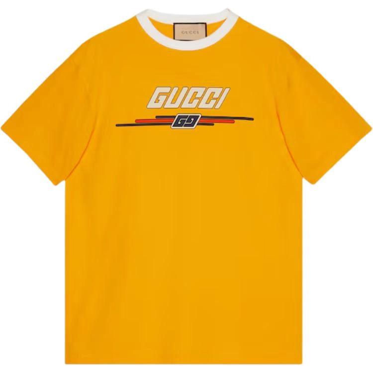GUCCI T-Shirt With Gucci Print LogoT