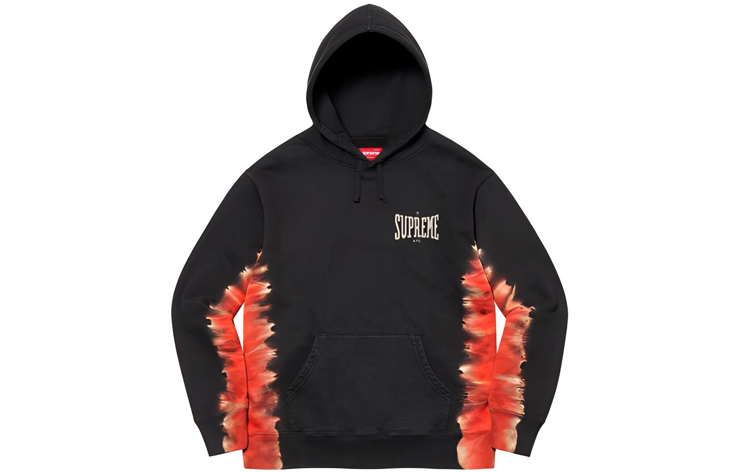 Supreme FW21 Week 12 Bleached Hooded Sweatshirt