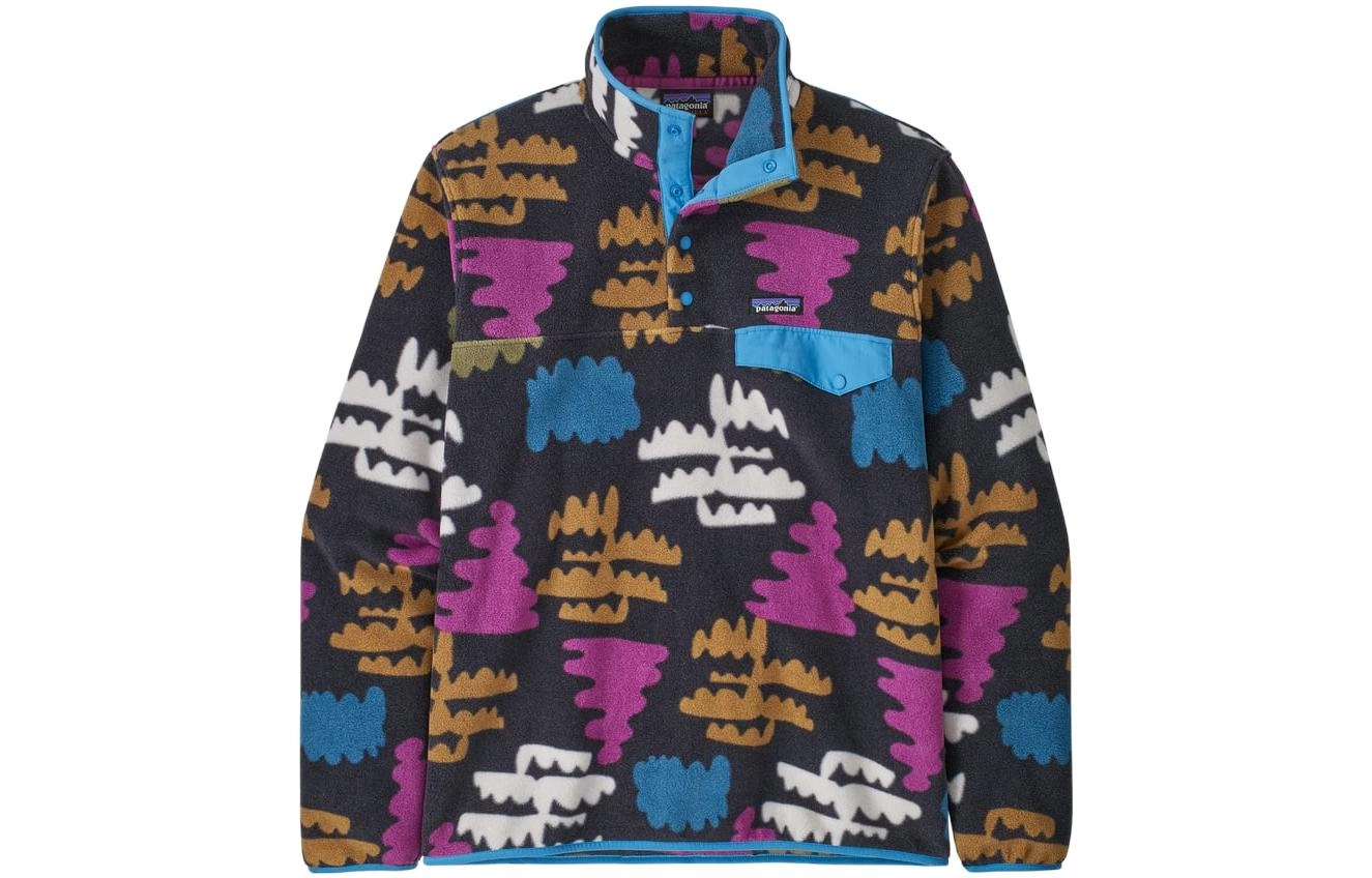 patagonia Synchilla Snap-T Logo