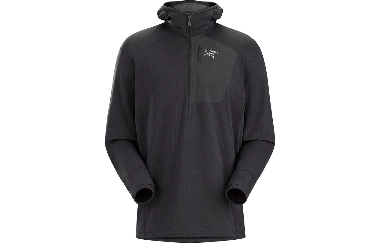 Arcteryx Delta 12 Zip Hoody Logo
