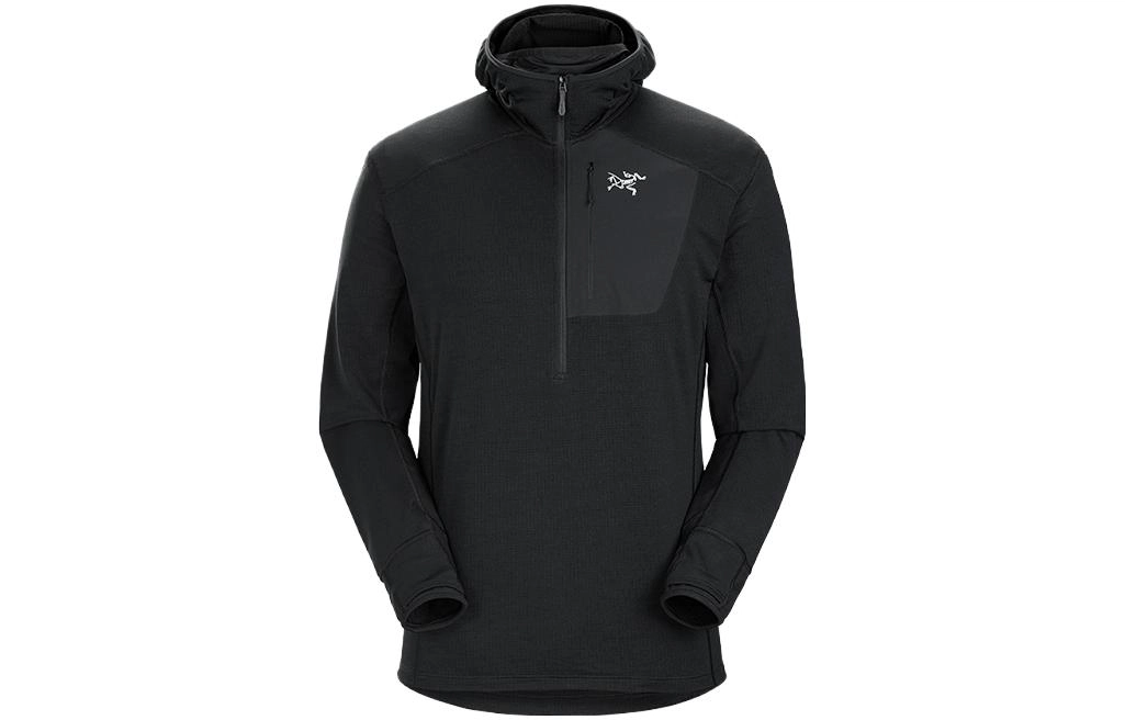 Arcteryx Delta 12 Zip Hoody Logo