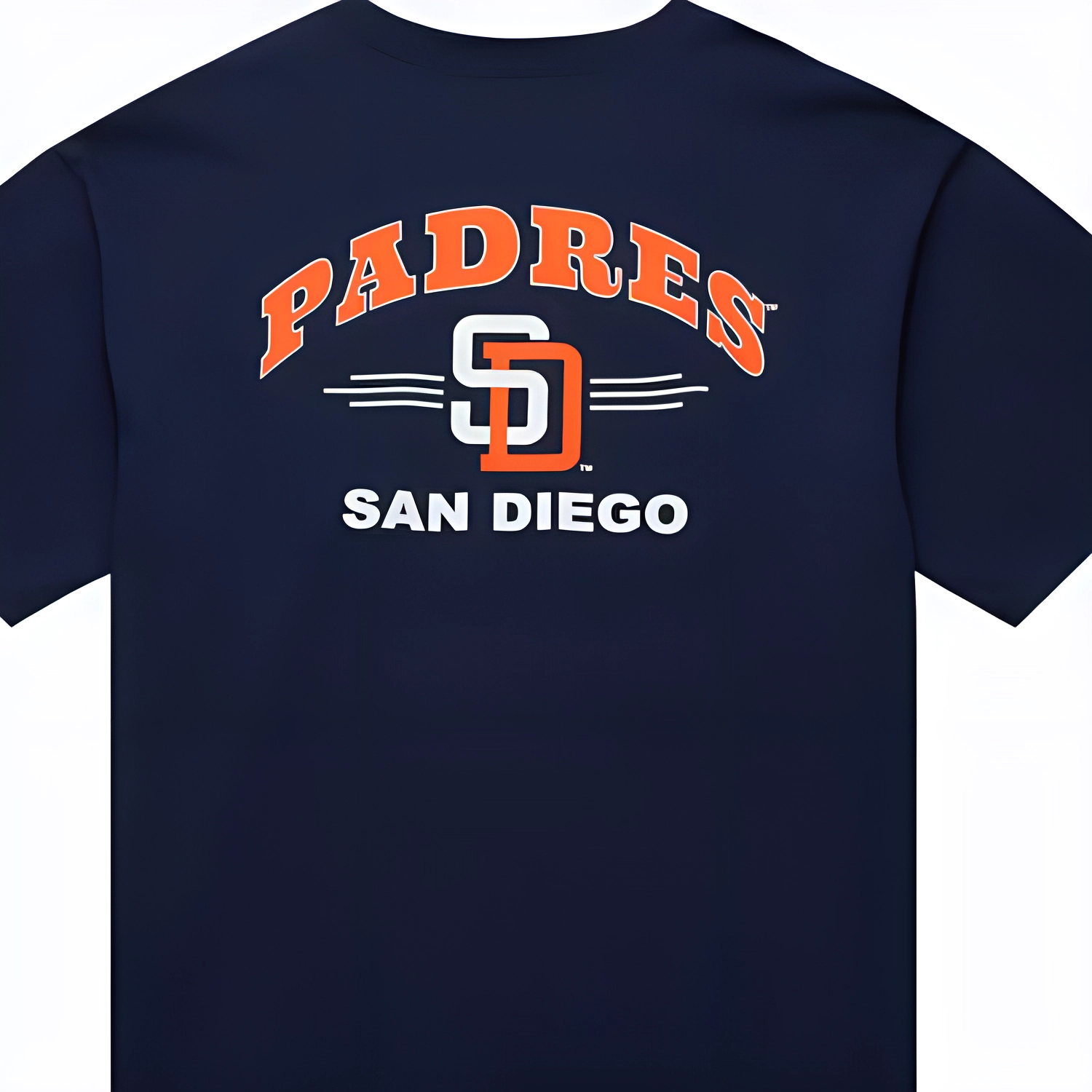 Mitchell Ness x MLB SAN DIEGO PADRES intage Logo Double Hit Pocket T