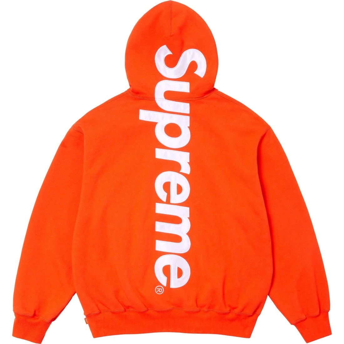 Supreme FW24 WEEK3 Satin Appliqu Hooded Sweatshirt logo