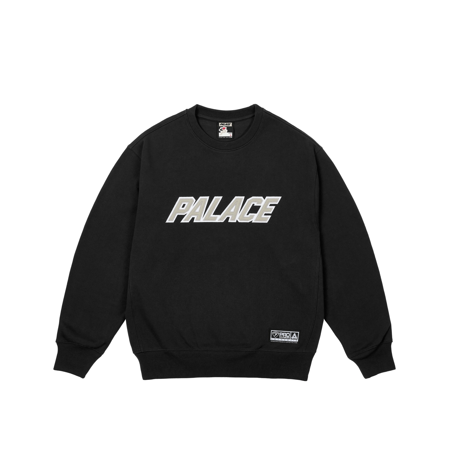 PALACE SS25 APPLIQUE TEAM CREW logo