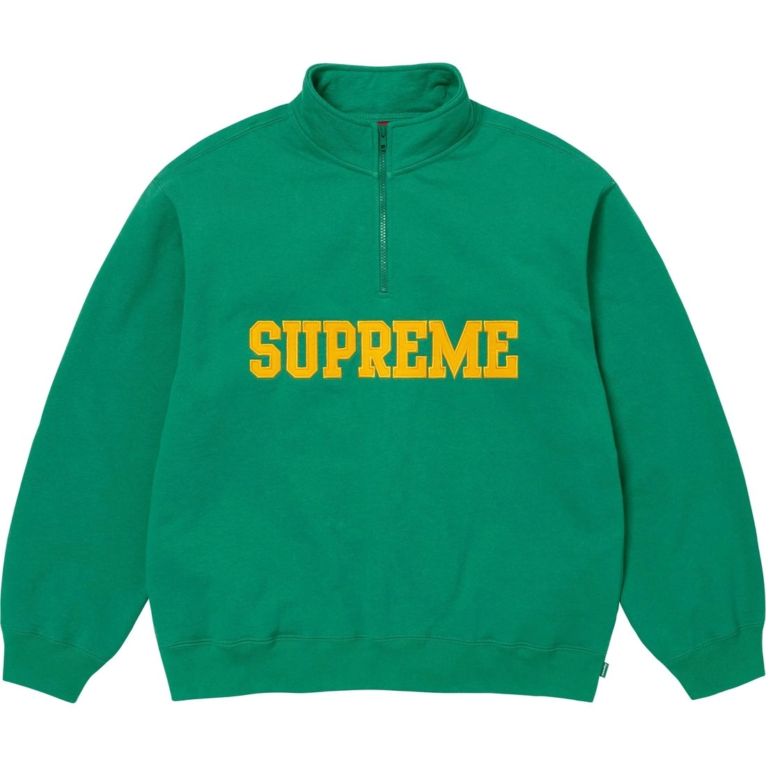 Supreme FW24 WEEK8 Collegiate Half Zip Pullover logo