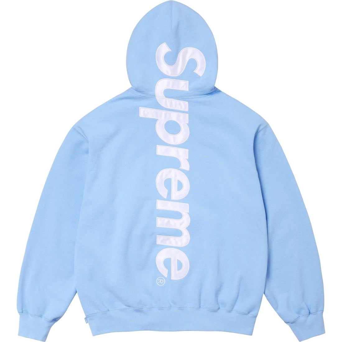 Supreme FW24 WEEK3 Satin Appliqu Hooded Sweatshirt logo