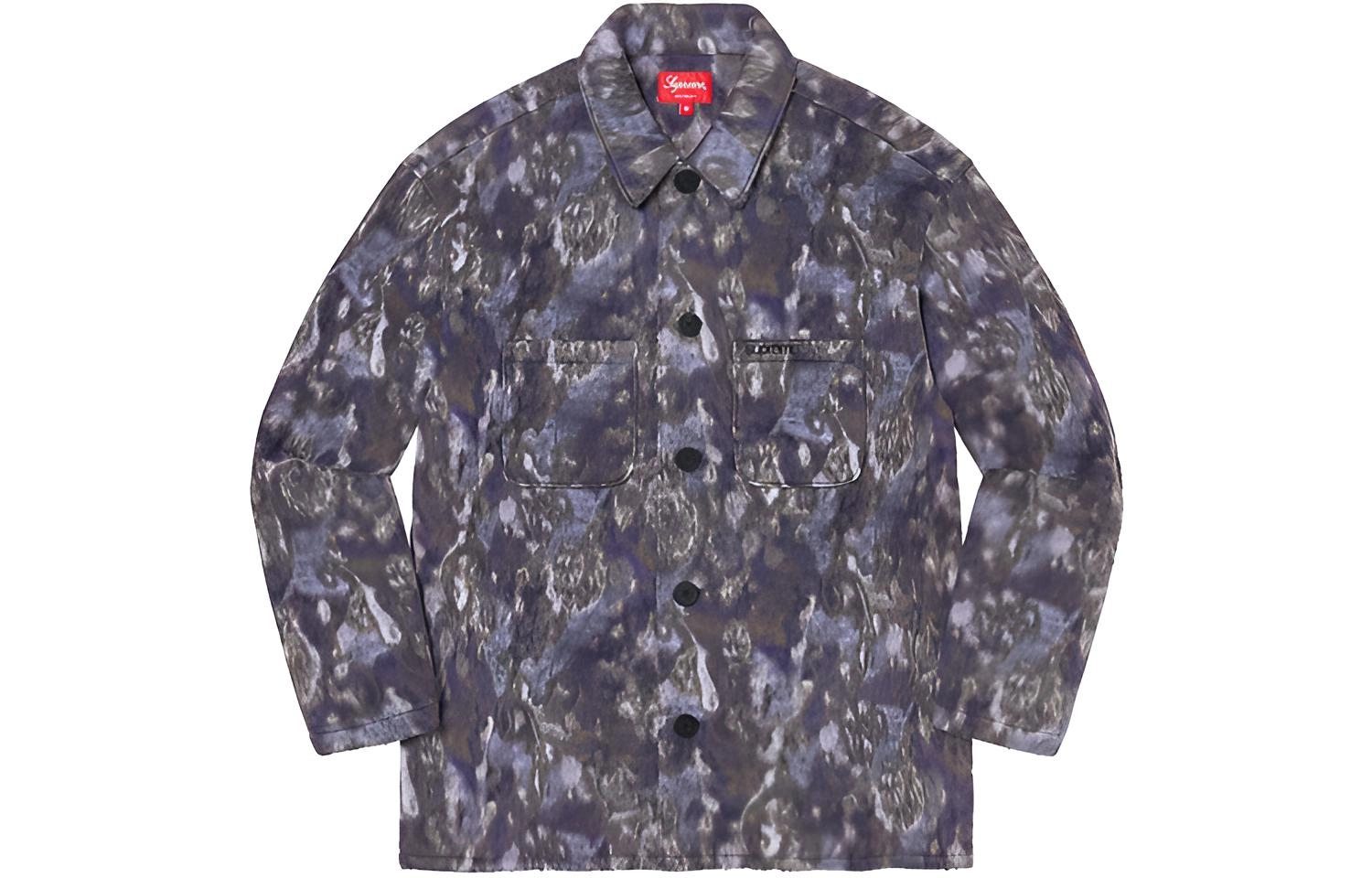 Supreme FW21 Week 14 Paisley Fleece Shirt