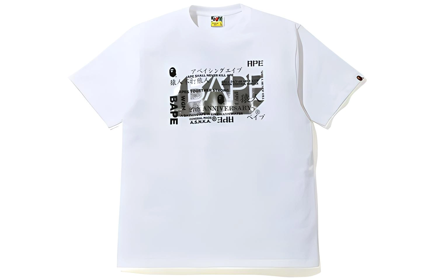 BAPE 27TH ANNIV. TEE 2T