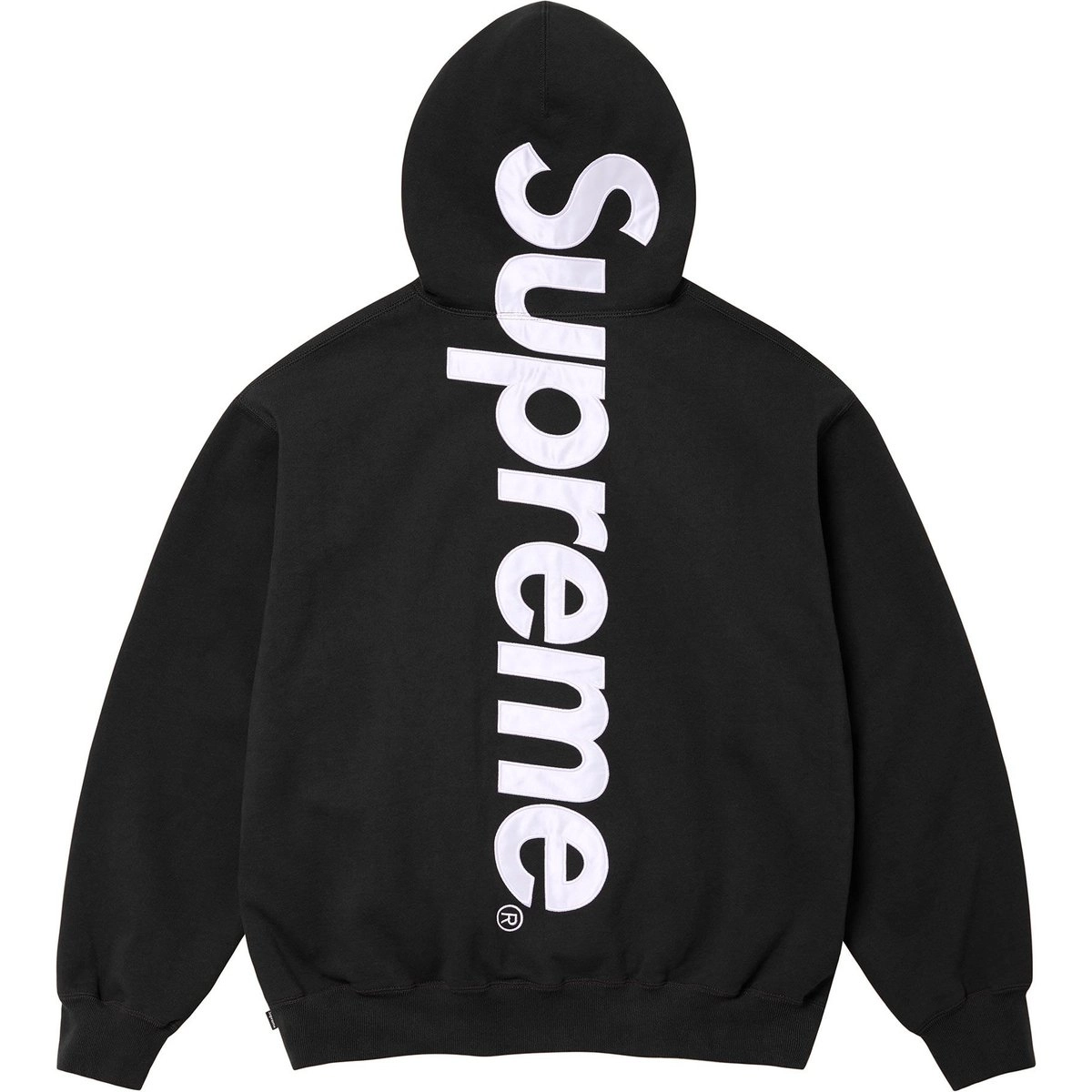 Supreme FW24 WEEK3 Satin Appliqu Hooded Sweatshirt logo