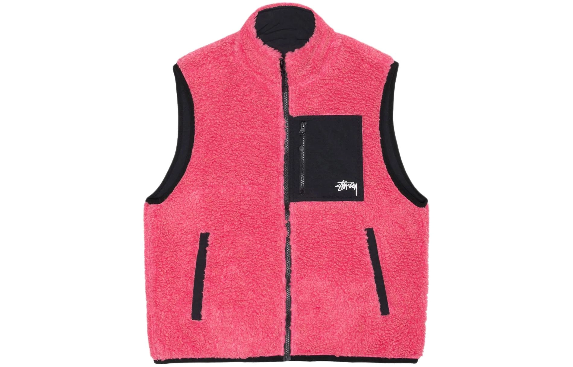 Stussy FW23 SHERPA REVERSIBLE VEST
