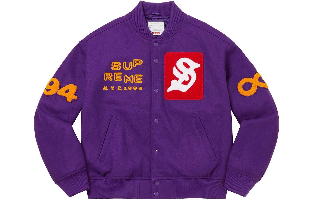Supreme SS23 week5 Tourist Varsity Jacket