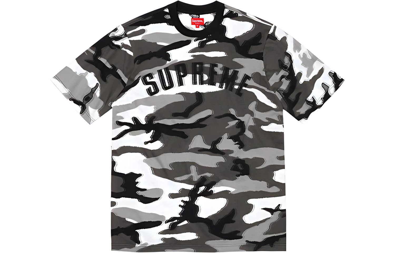 Supreme FW21 Week 8 Intarsia Camo SS Top T
