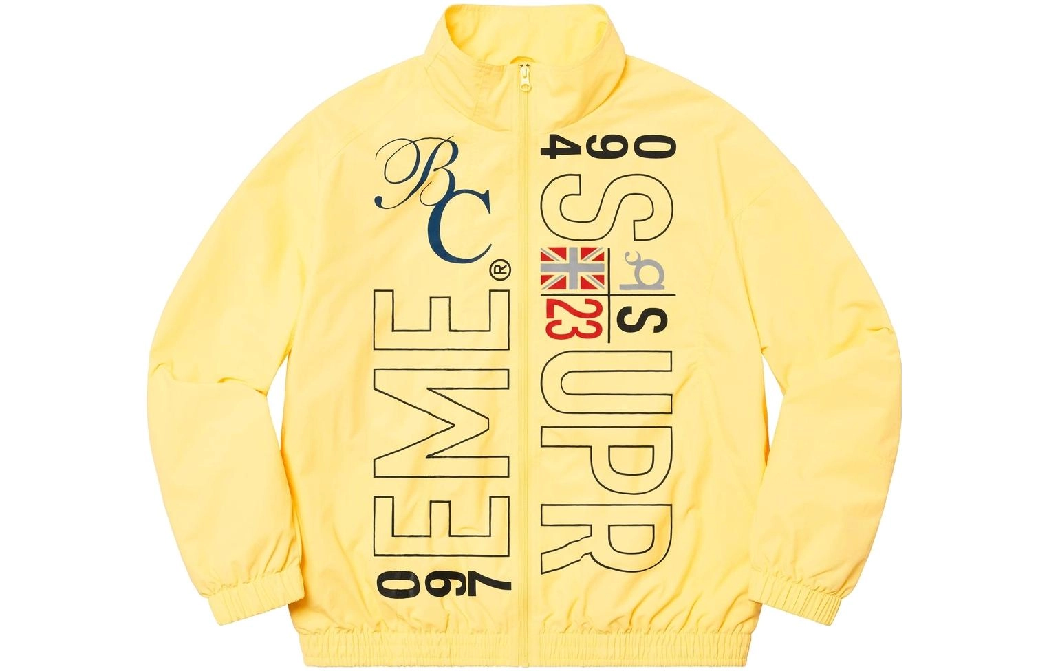 Supreme x BERNADETTE CORPORATION SS23 WEEK13 TRACK JACKET logo