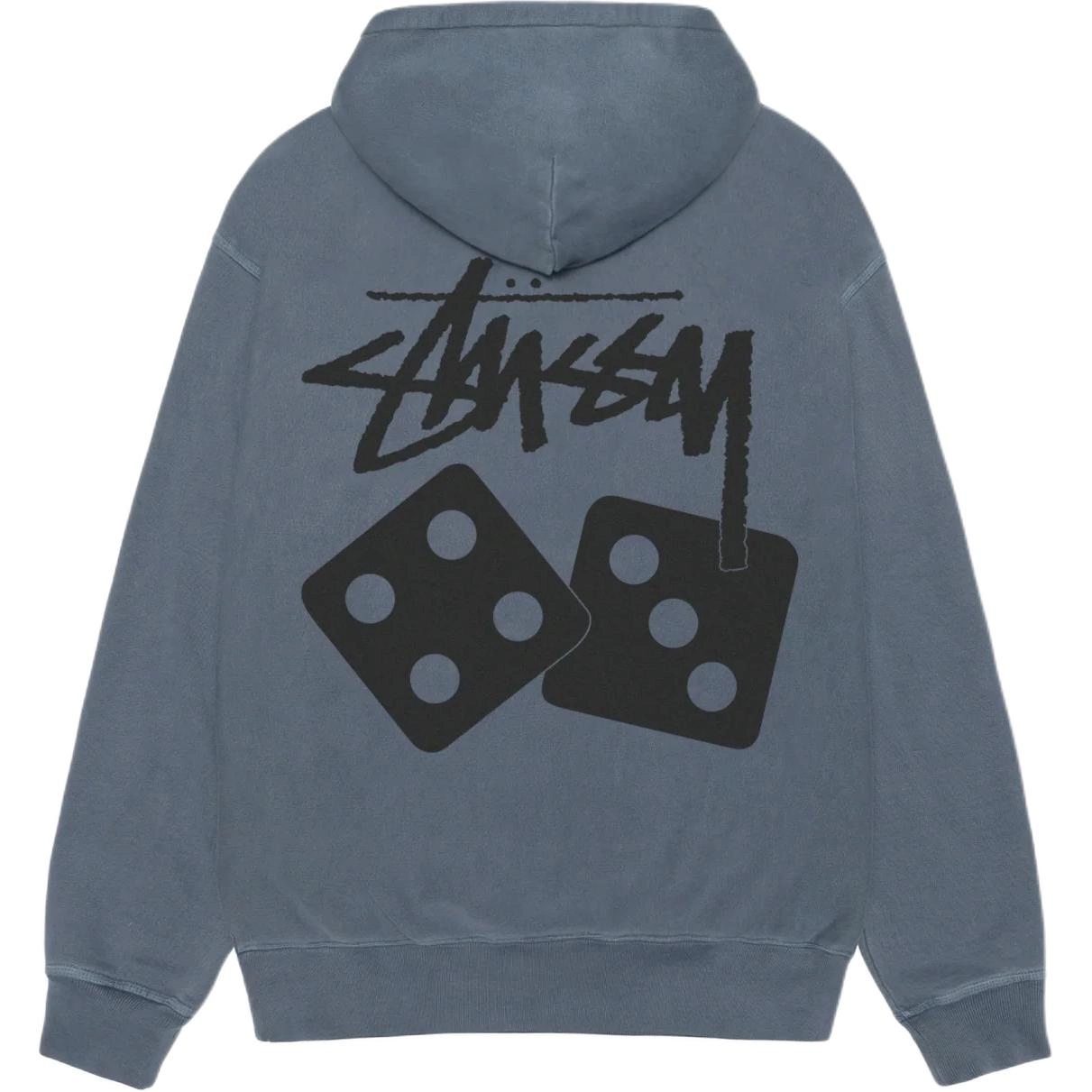 Stussy SS25 DICE HOODIE PIGMENT DYED