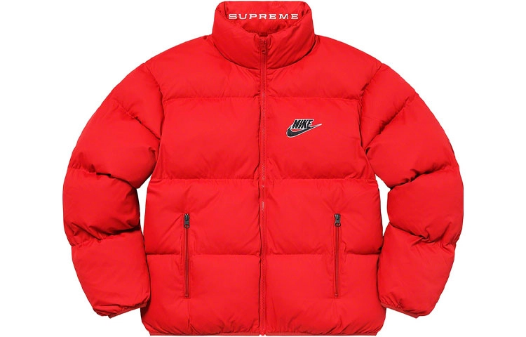 Supreme SS21 Week 3 x Nike Reversible Puffy Jacket SS21 Nike Logo