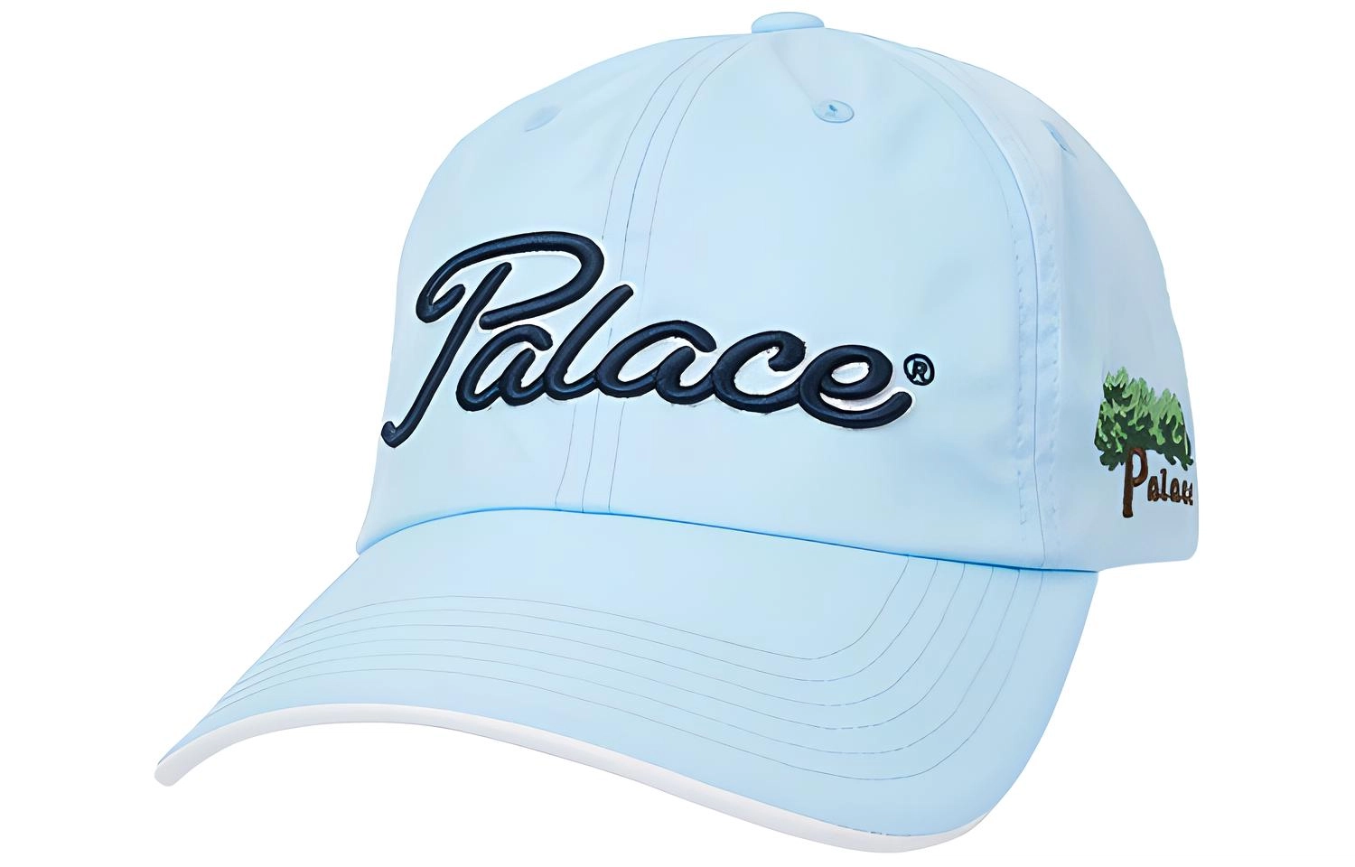 PALACE Eden Shell 6-Panel Blue logo