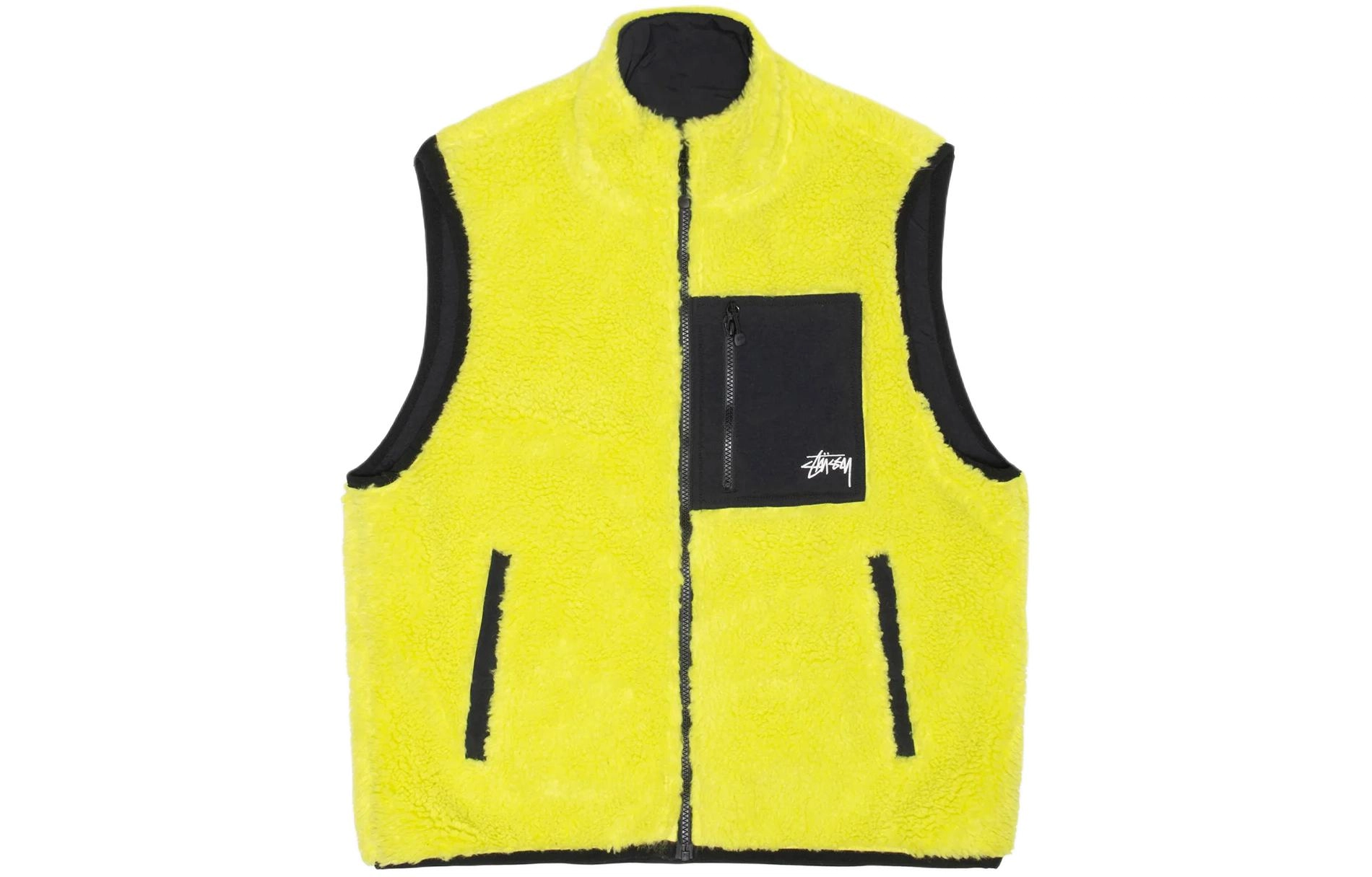 Stussy FW23 SHERPA REVERSIBLE VEST