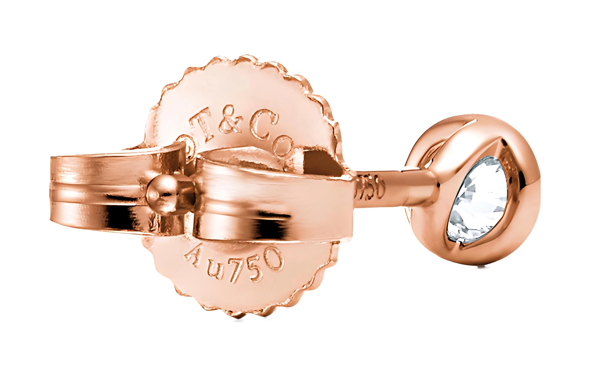 TIFFANY CO. Elsa Peretti Diamonds by the Yard 18K
