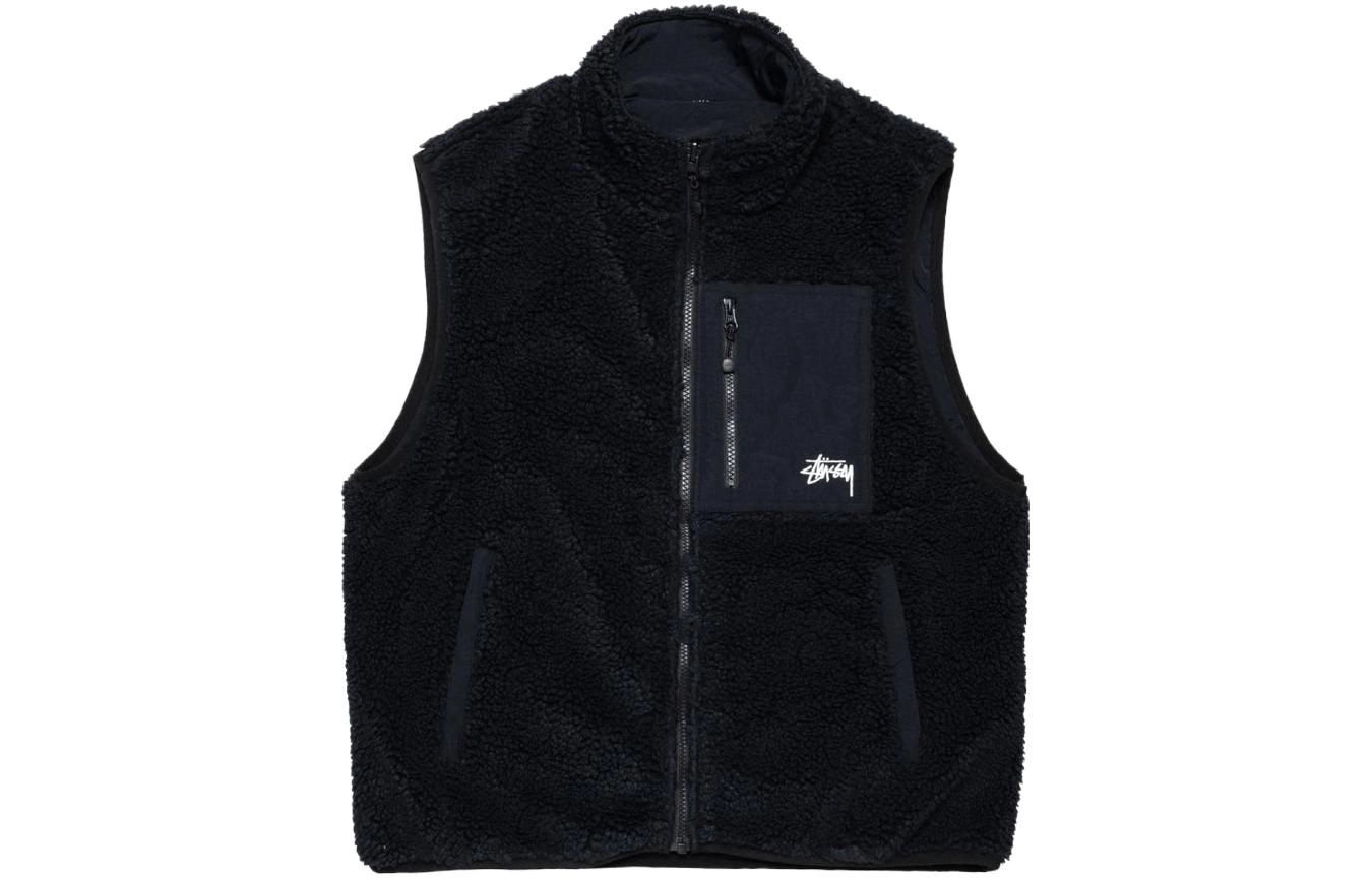 Stussy FW23 SHERPA REVERSIBLE VEST