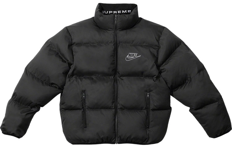 Supreme SS21 Week 3 x Nike Reversible Puffy Jacket SS21 Nike Logo