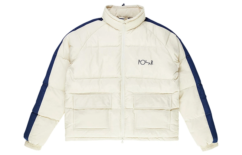 POLAR SKATE CO Stripe Puffer Logo