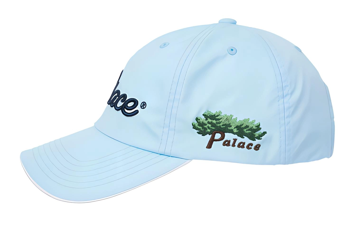 PALACE Eden Shell 6-Panel Blue logo