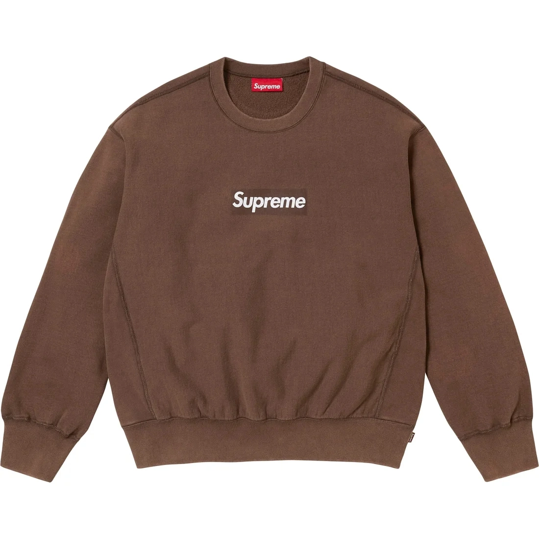 Supreme SS25 Washed Box Logo Crewneck logo