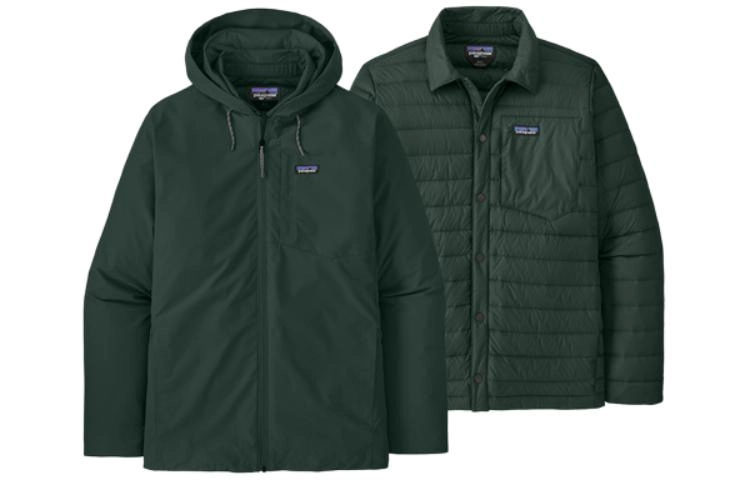 patagonia Men's Downdrift 3-in-1 Jacket Logo