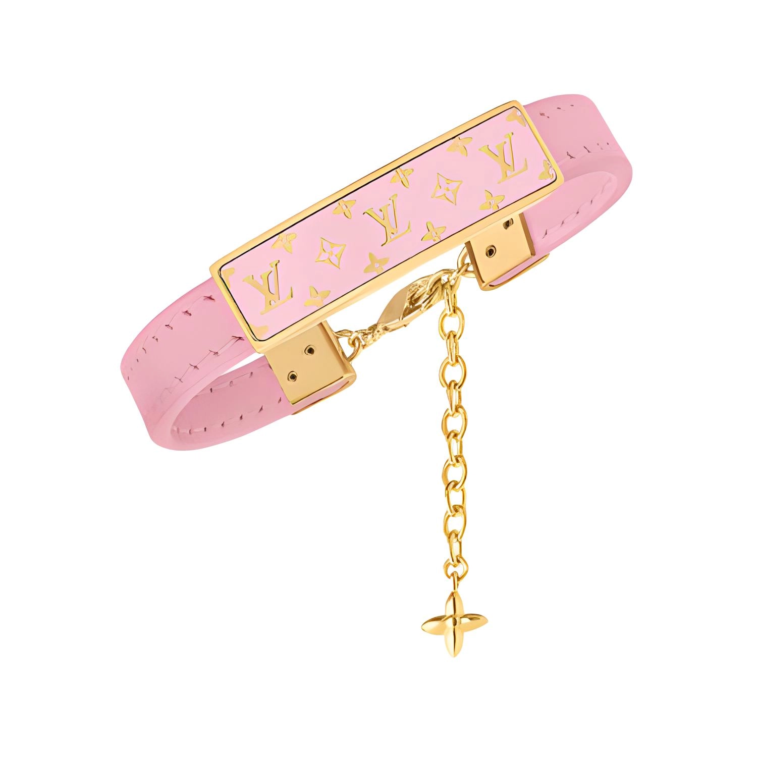 LOUIS VUITTON Nanogram Enamel Logo