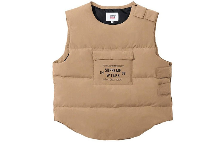 Supreme x WTAPS FW21 Tactical Down Vest