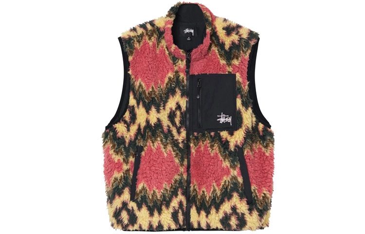 Stussy FW21 Fillmore Sherpa Vest