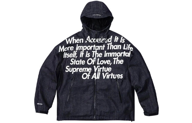 Supreme FW21 Week 11 x JUNYA WATANABE COMME des GARONS MAN GORE-TEX Denim Parka