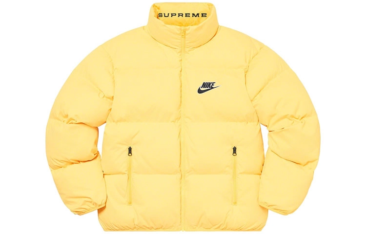 Supreme SS21 Week 3 x Nike Reversible Puffy Jacket SS21 Nike Logo