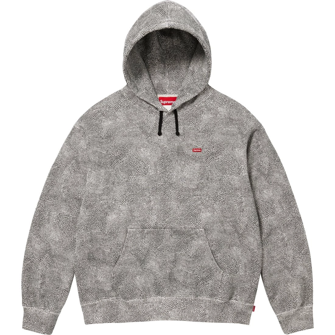 Supreme SS25 WEEK1 Small Box Hooded Sweatshirt logo