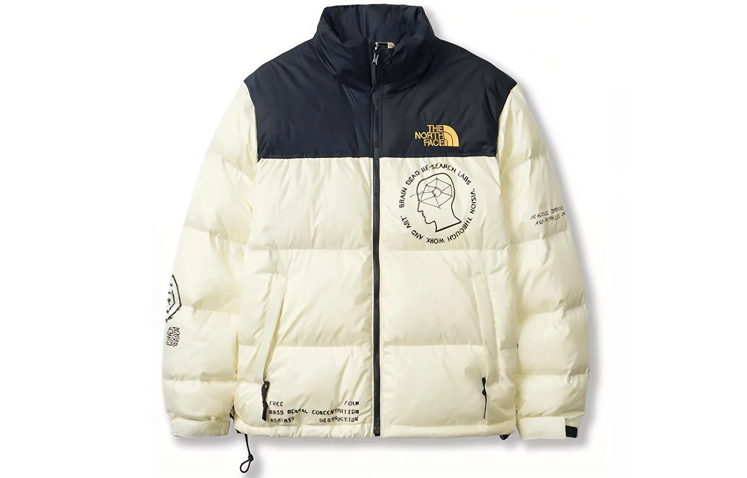 THE NORTH FACE x Brain Dead Printed Nuptse Jaclet