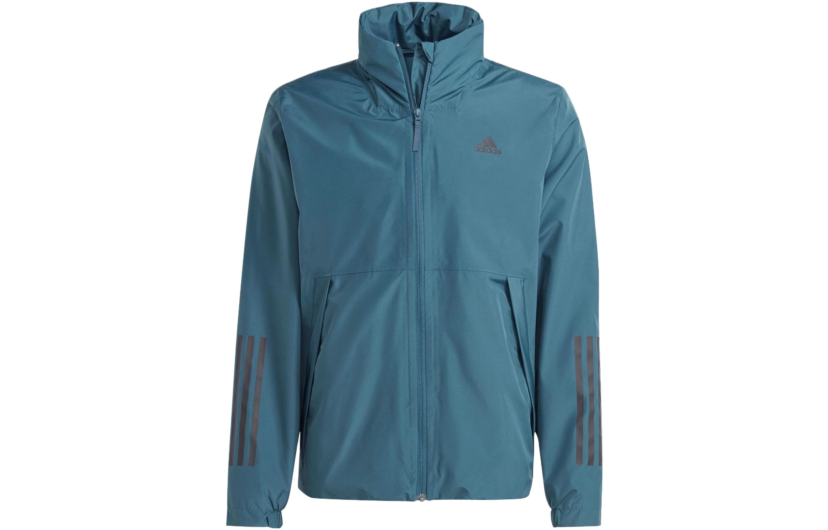 adidas Bsc 3-Stripes Rain.Rdy Jacket Logo